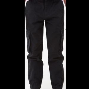 Forever 21 Black High Waisted Cargo Pants